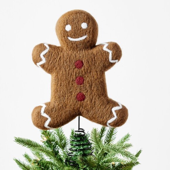 Pottery Barn Gingerbread Tree Topper - Picture 3 of 11